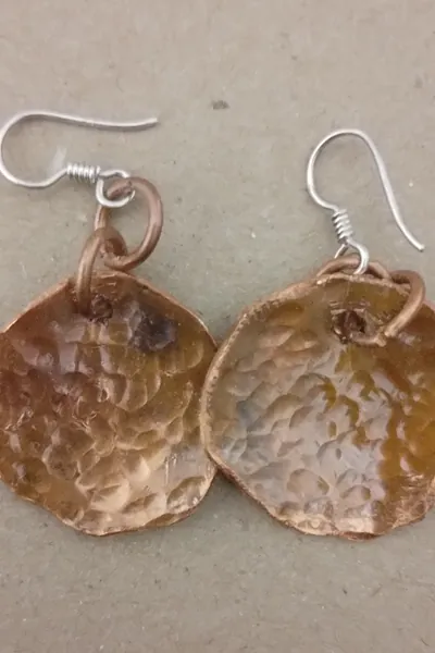 Pitted Copper Circles